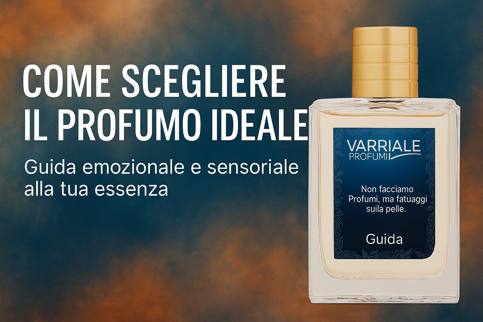 Come scegliere il profumo ideale: guida emozionale e sensoriale alla tua essenza
