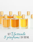 Set de 8 Perfumes de 100ml