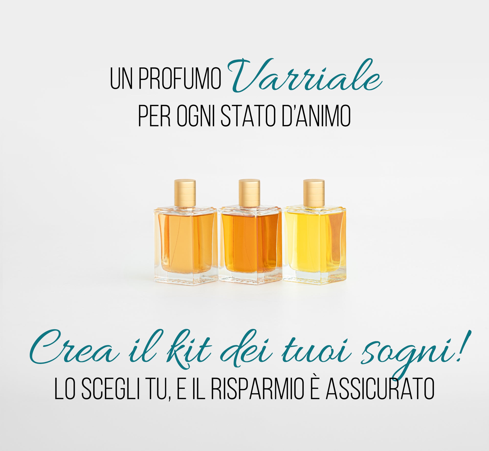 Set 3 Profumi da 100ml